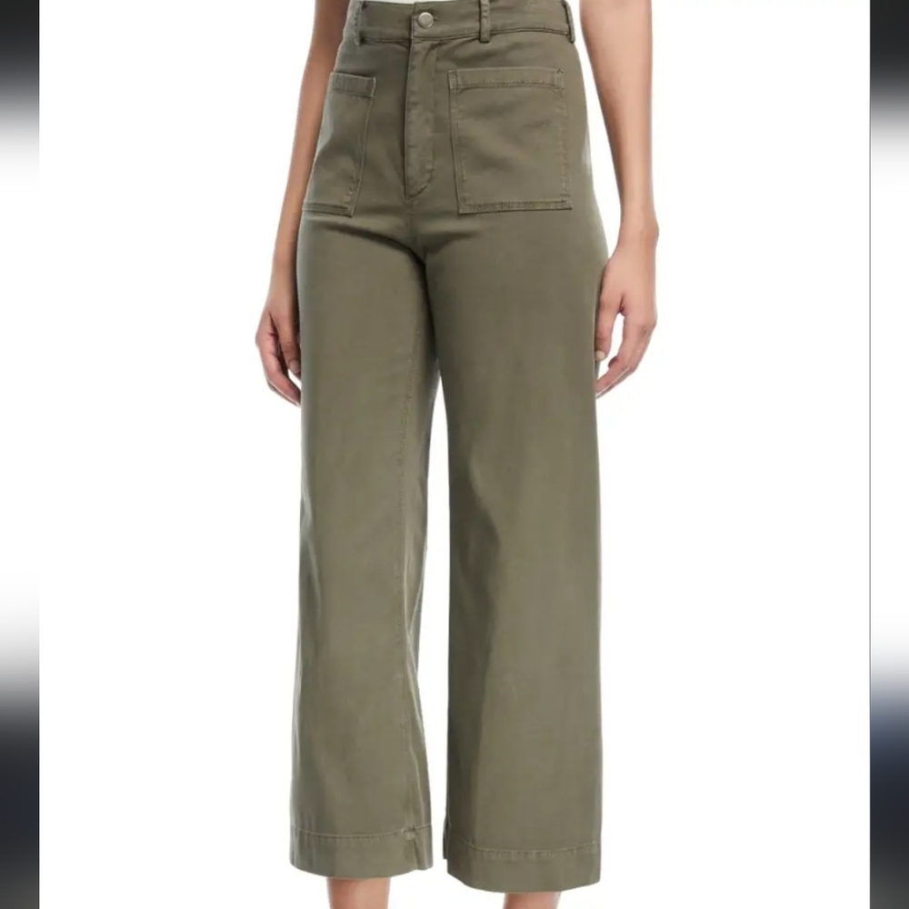 A.L.C high rise wideleg Twill Pants